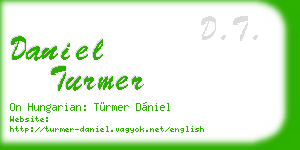 daniel turmer business card